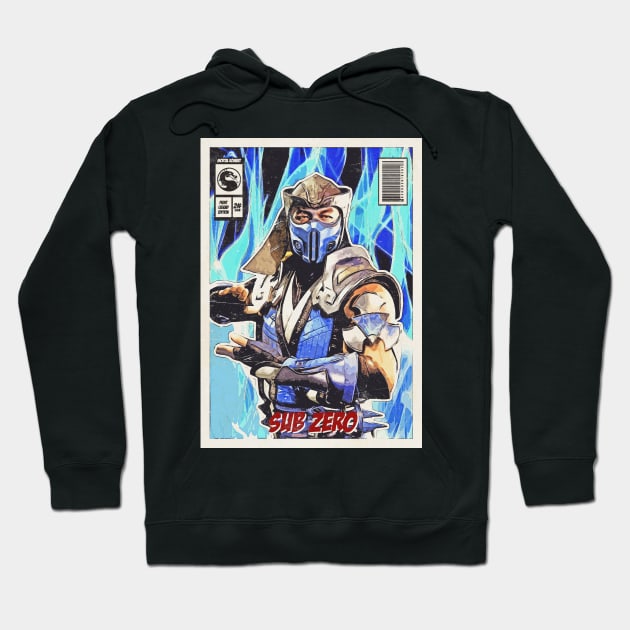 Sub Zero Comic Hoodie by Durro